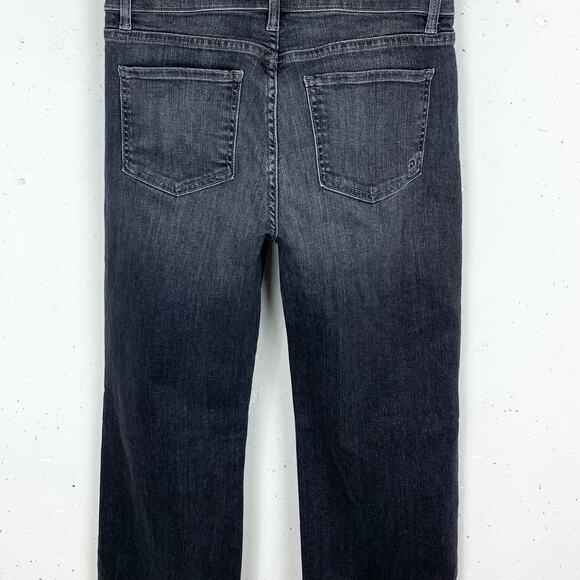 Fidelity Womens Katie Downtown Bootcut Jeans Cotton Spandex Blend Black Size 27 - Picture 9 of 11